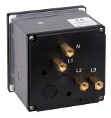 Voltmetru 72*72mm, 500V, AC+ comutator voltmetric