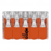 Wago 10-conductor connecting terminal, 4 mm²