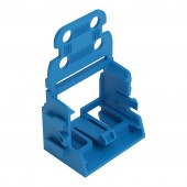 Wago Mounting adapter for screw fastening, blue