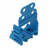 Wago Mounting adapter for screw fastening, blue