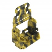 Wago Mounting adapter for TS 15, dark grey-yellow