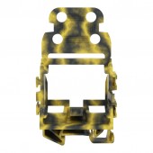 Wago Mounting adapter for TS 15, dark grey-yellow