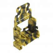 Wago Mounting adapter for TS 35, dark grey-yellow