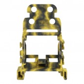 Wago Mounting adapter for TS 35, dark grey-yellow