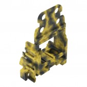 Wago Mounting adapter for TS 35, dark grey-yellow