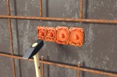 Wall and ceiling bend 30° M32 / M40
