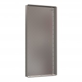 Wall box 2-24 flat, 3-part system 100mm deep, 168MW