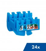 Wire Manager for HSEMRJ6GBA and HSEMRJ6GB2, blue, 24 pcs.
