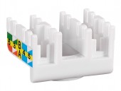 Wire Manager for HSEMRJ6GWA and HSEMRJ6GW2, white, 24 pcs.